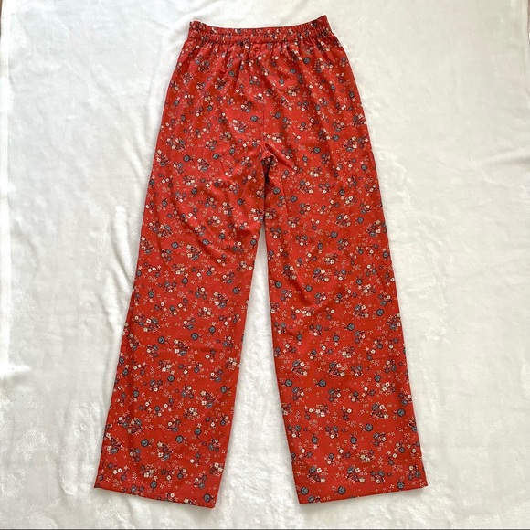 Japna | Floral Wide Leg Pants - Picture 3 of 6